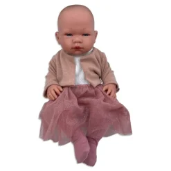 Asi Dukketøj Strikcardigan - Rosa