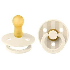 Bibs 2Pk Colour Latex Str.2, Studio Pin/Ivory Vanilla Mix