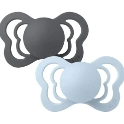Bibs 2Pk Couture Latex Str.2, Baby Blue/Iron