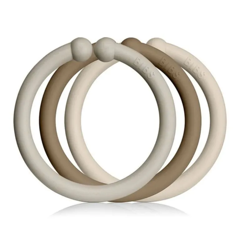 Bibs 12Pk Loops, Sand/Vanilla/Dark Oak