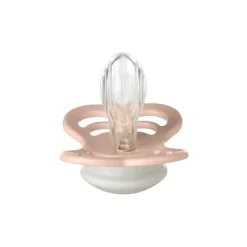 Bibs 2Pk Supreme Glow Silikone Str.1, Blush/Vanilla Night