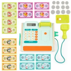 B. Toys Kasseapparat I Trae