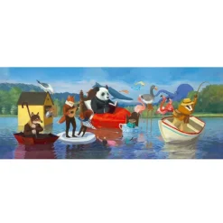 Djeco Galleripuslespil - Sommersoen, 350 Brikker