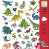Djeco Klistermærker 160 Stk. Med Dinosaurer