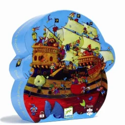 Djeco Puslespil Piratskib 54 Brikker