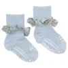 Gobabygo Bambus Non-Slip Sokker 2-3Ar - Sky Blue/Liberty