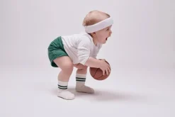 Gobabygo Skridsikre Sports Strømper Str.23-26 - Gron