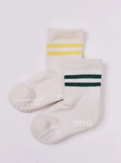 Gobabygo Skridsikre Sports Strømper Str.20-22 - Gron