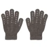Gobabygo Uld Non-Slip Handsker 1-2Ar - Brown Melange