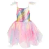 Great Pretenders Rainbow Fairy Kjole, Str.3-4Ar