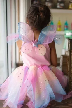 Great Pretenders Rainbow Fairy Kjole, Str.3-4Ar