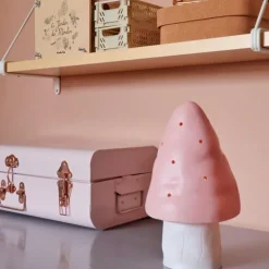 Heico Lampe - Lille Svamp I Lyserod