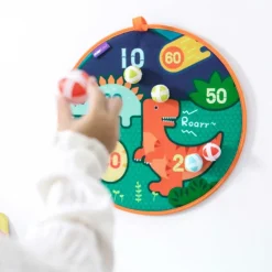 Mieredu Dartspil Med 6 Bolde - Dinosaur