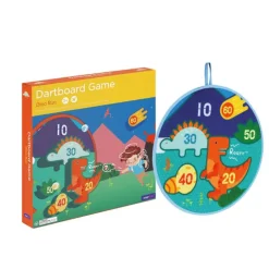 Mieredu Dartspil Med 6 Bolde - Dinosaur