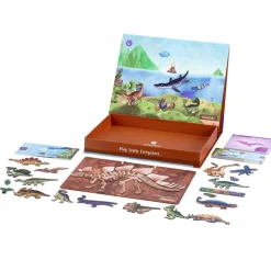 Mieredu Magnetisk Legesaet - Laer Om Dinosaurer