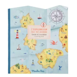 Moulin Roty Klistermaerkebog Oplev Verden