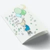 Mouse & Pen A7 Kort 'Fly Me To The Moon Bla