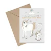 Mouse & Pen A6 Kort Unicorn Always Be Yourself