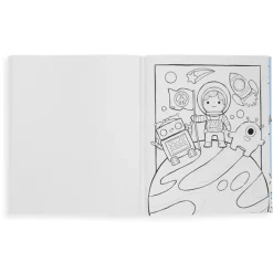 Ooly Color-In Book Outer Space Explorers