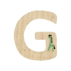 Rice Raffia Klistermærker - G - Giraf