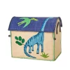 Rice Raffia Lille Opbevaringshus - Dino