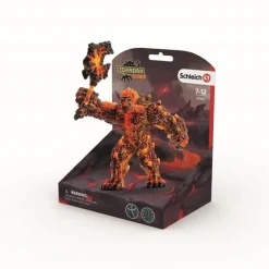 Schleich Lava Golem With Weapon