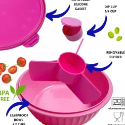 Yumbox Pokebowl Madkasse, Guava Pink