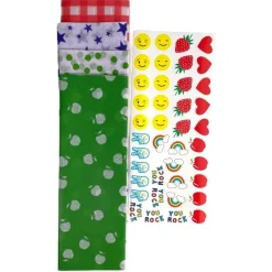 Yumbox Sandwich Papir Wrap, Stjerner 40 Ark